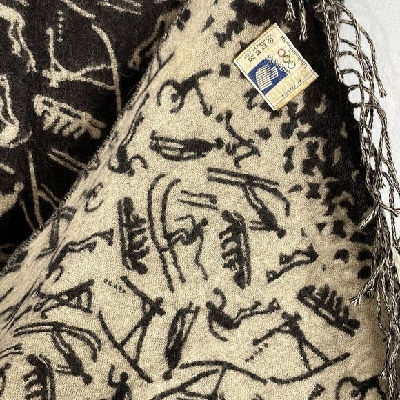 Vintage Lillehammer 1994 Olympics Wool Scarf - Picture 8 of 8